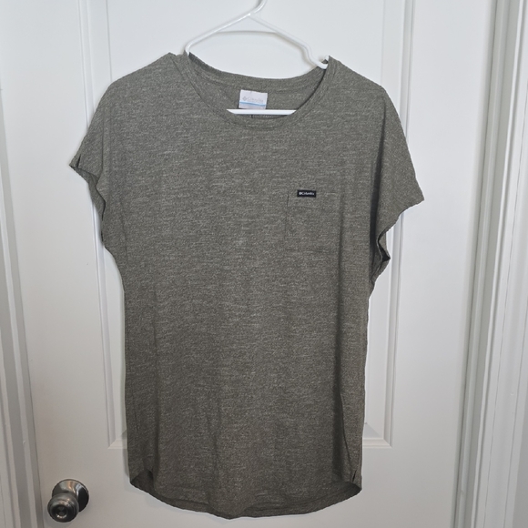 Columbia Olive Short Sleeve Tee - Picture 1 of 1